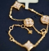 Lắc tay Louis Vuitton vàng hồng 18k nữ đẹp 2